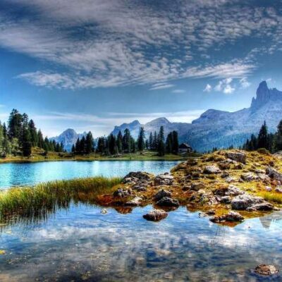 Zaunposter & Gartenposter Lago Federa
