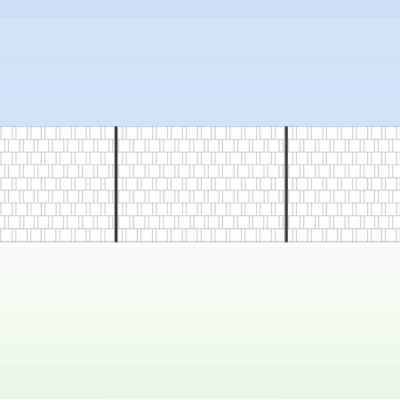 Panorama Zaun XXL